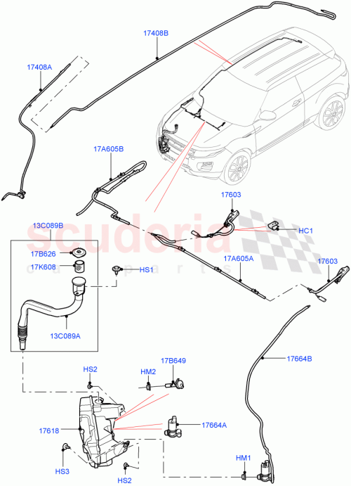 Part Diagram for Land Rover LR025143