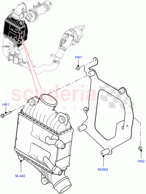 Part Diagram for Land Rover LR092317