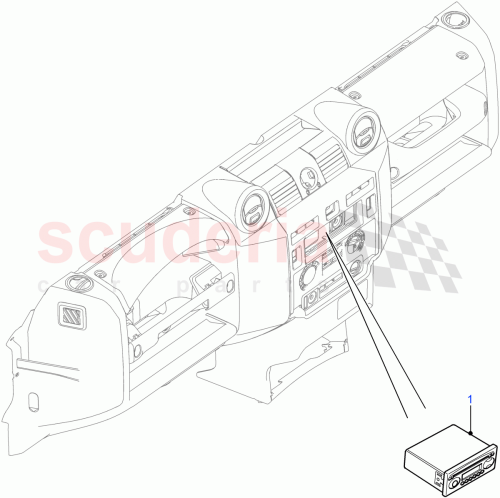 Part Diagram for Land Rover VPLDE0060
