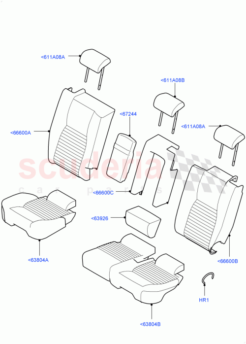 Part Diagram for Land Rover LR097456