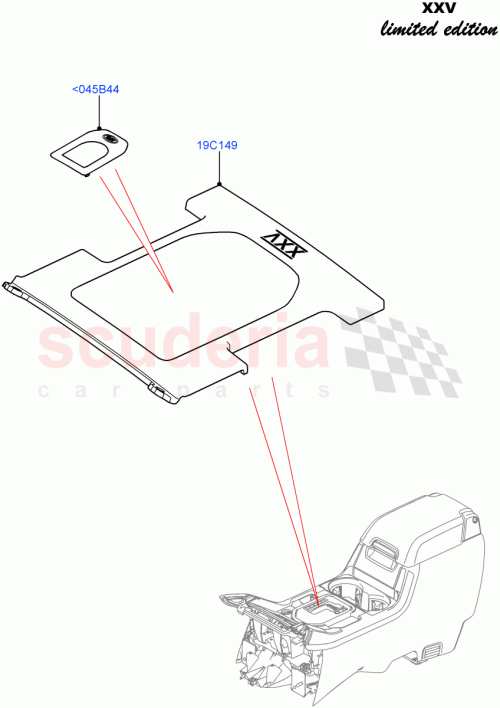 Part Diagram for Land Rover LR066375
