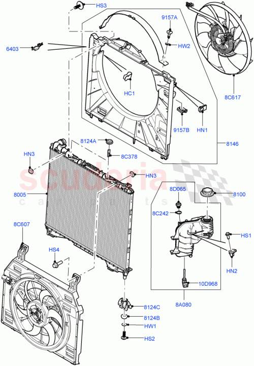 Part Diagram for Land Rover LR103567