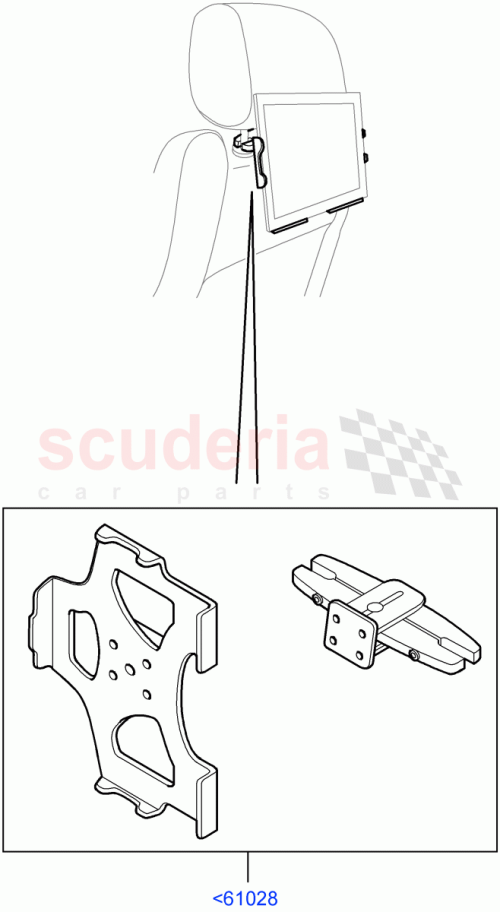 Part Diagram for Land Rover VPLVS0165