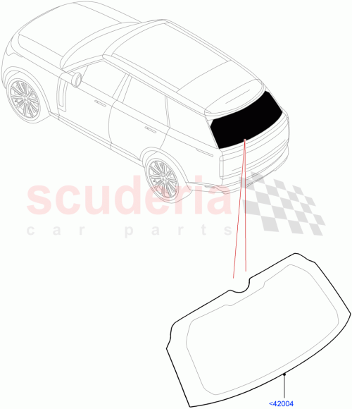 Part Diagram for Land Rover LR167441