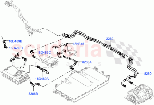 Part Diagram for Land Rover LR144562