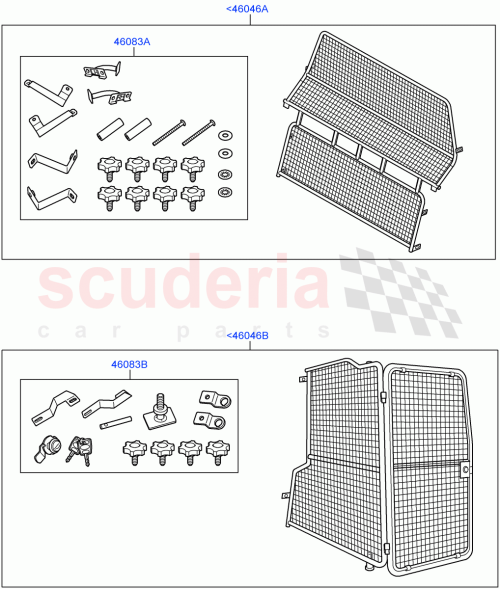 Part Diagram for Land Rover VUB503010