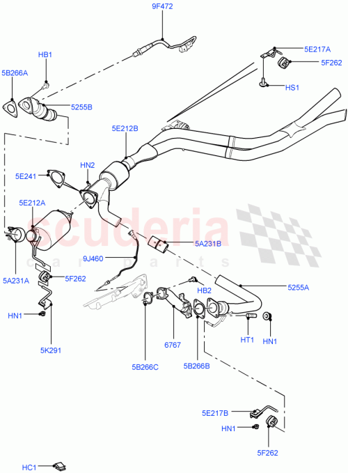Part Diagram for Land Rover LR022893