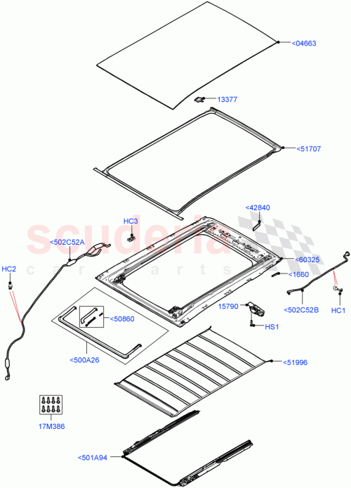 Part Diagram for Land Rover LR146367