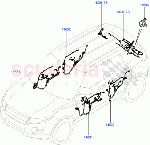 Part Diagram for Land Rover LR046575