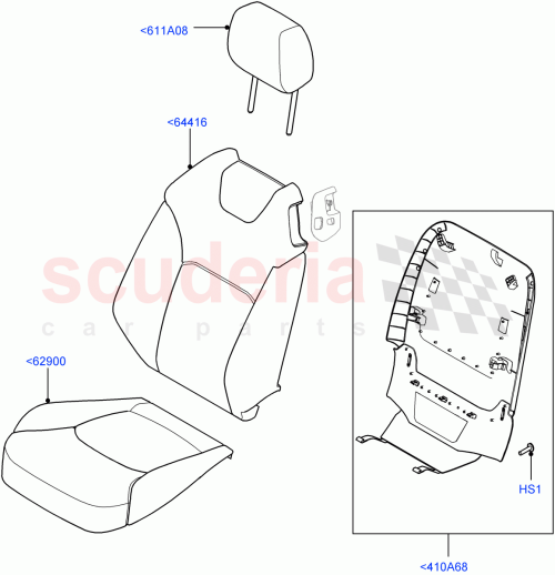 Part Diagram for Land Rover LR074727