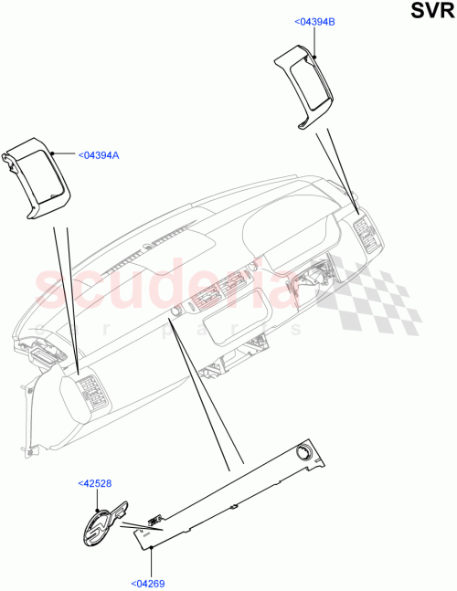 Part Diagram for Land Rover LR072732