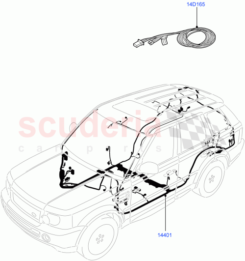 Part Diagram for Land Rover LR020836