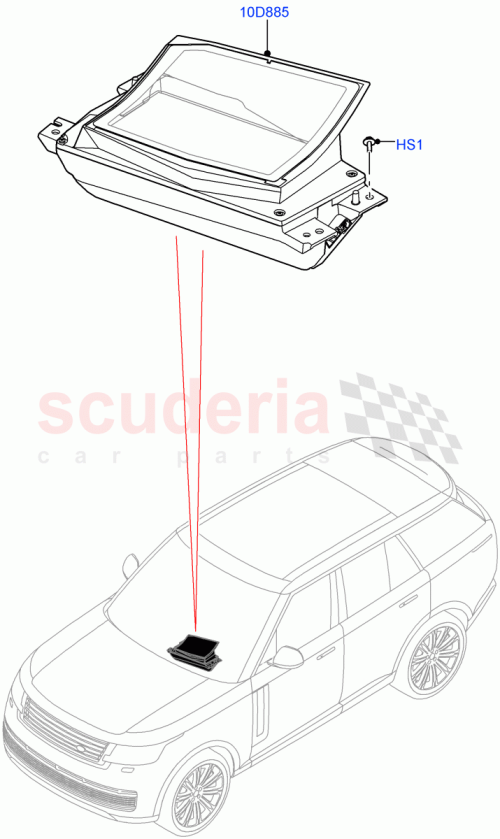 Part Diagram for Land Rover LR151822