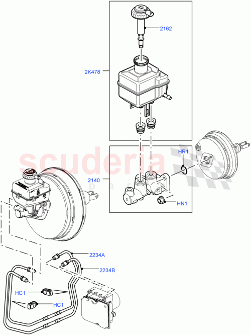 Part Diagram for Land Rover LR012901