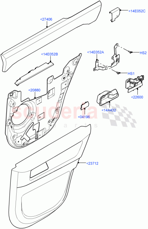 Part Diagram for Land Rover LR143093