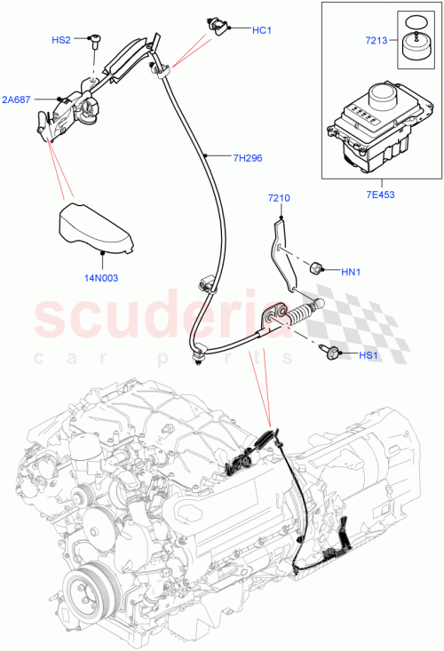 Part Diagram for Land Rover LR125302