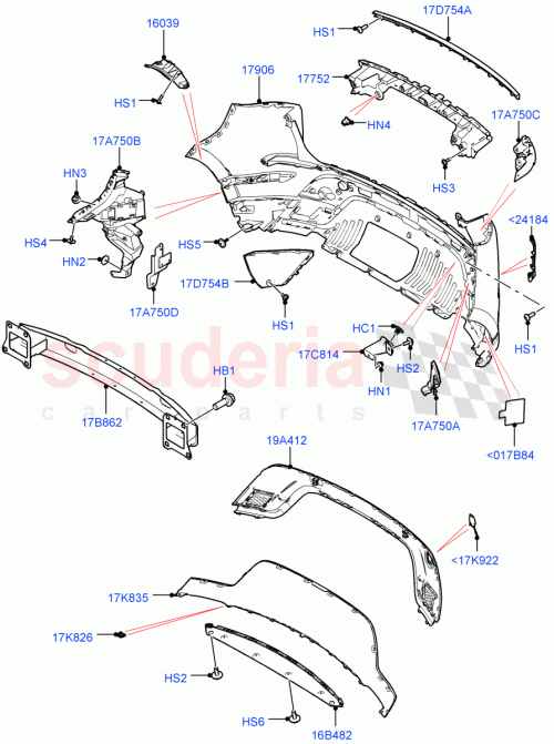 Part Diagram for Land Rover LR114962