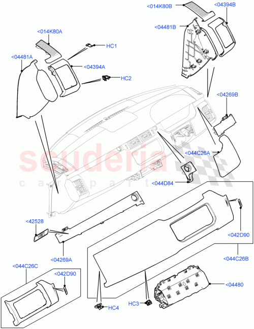 Part Diagram for Land Rover LR088436