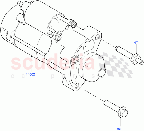 Part Diagram for Land Rover LR065819