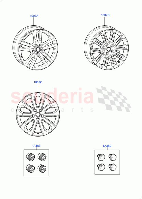 Part Diagram for Land Rover VPLAW0003