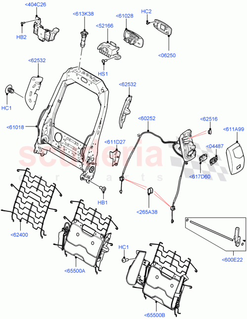 Part Diagram for Land Rover LR132939
