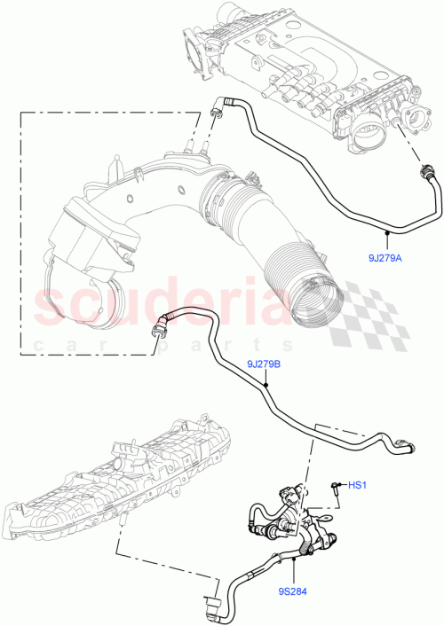 Part Diagram for Land Rover LR132975