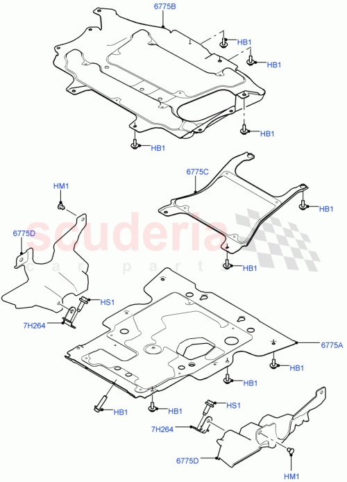 Part Diagram for Land Rover LR112607