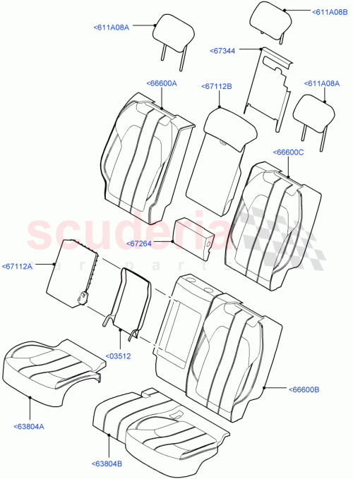Part Diagram for Land Rover LR055307