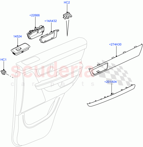 Part Diagram for Land Rover LR014652