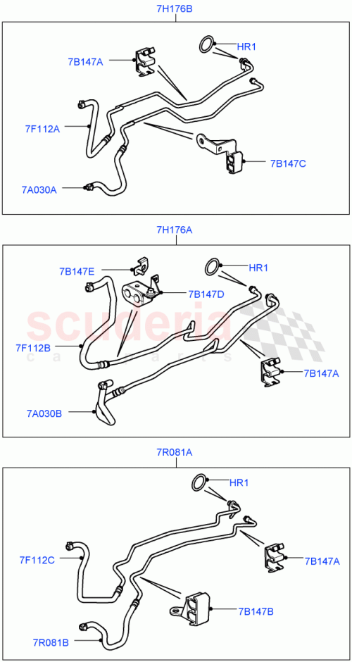 Part Diagram for Land Rover PYX500020
