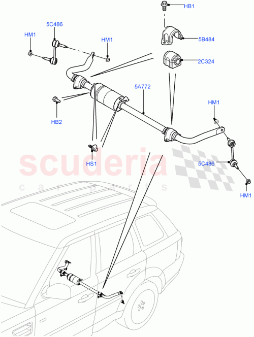 Part Diagram for Land Rover LR024073