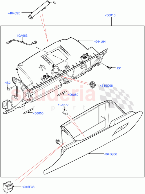 Part Diagram for Land Rover LR149598