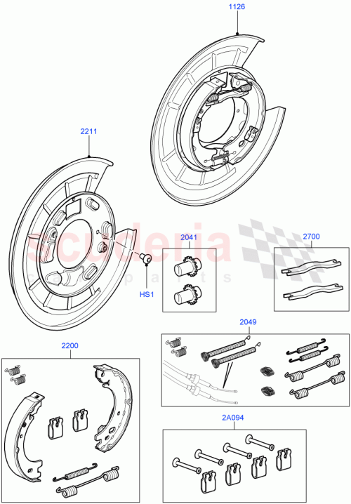 Part Diagram for Land Rover LR031947