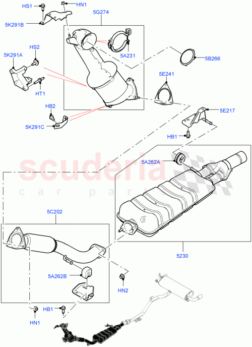 Part Diagram for Land Rover LR114101