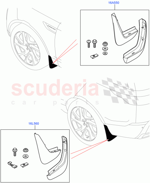 Part Diagram for Land Rover VPLRP0283