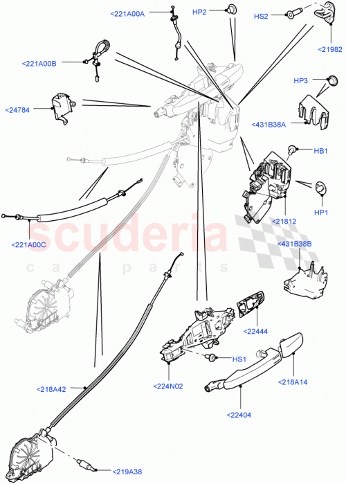 Part Diagram for Land Rover LR109382