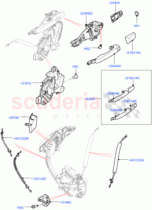 Part Diagram for Land Rover LR079301