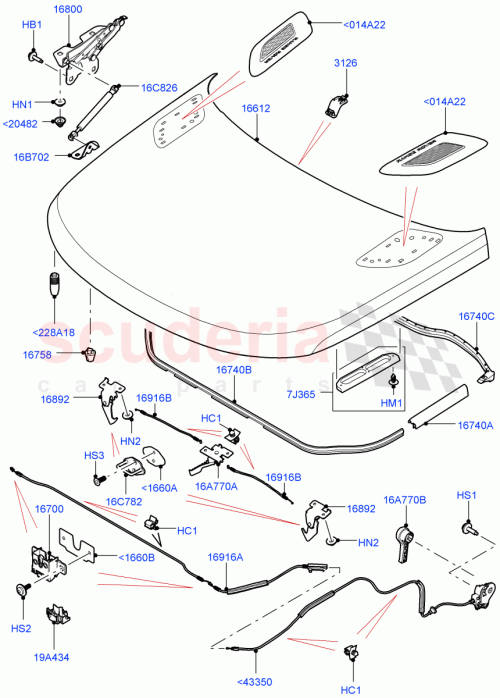 Part Diagram for Land Rover LR044145
