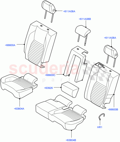 Part Diagram for Land Rover LR167981