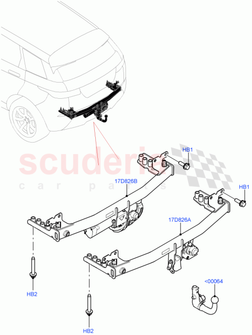 Part Diagram for Land Rover LR114243