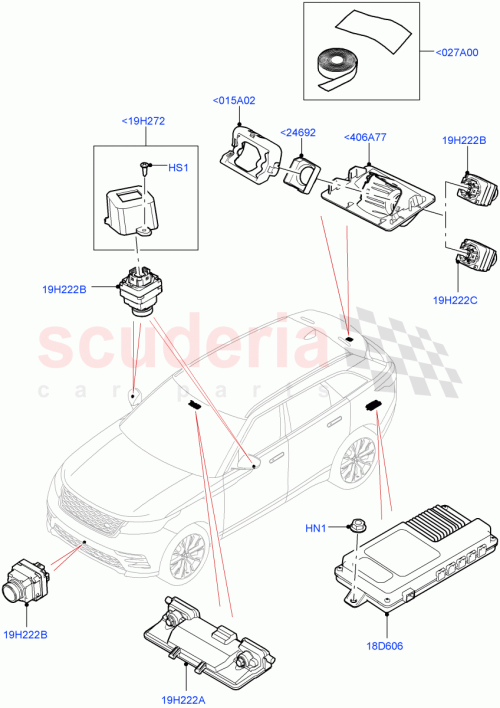Part Diagram for Land Rover LR114146