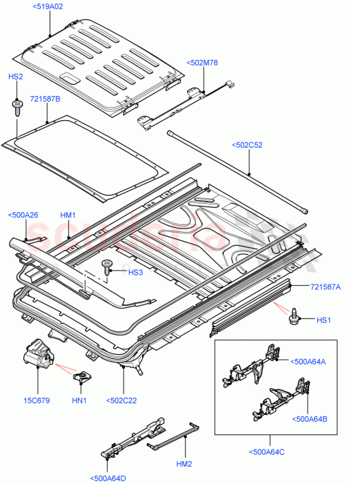 Part Diagram for Land Rover LR025431