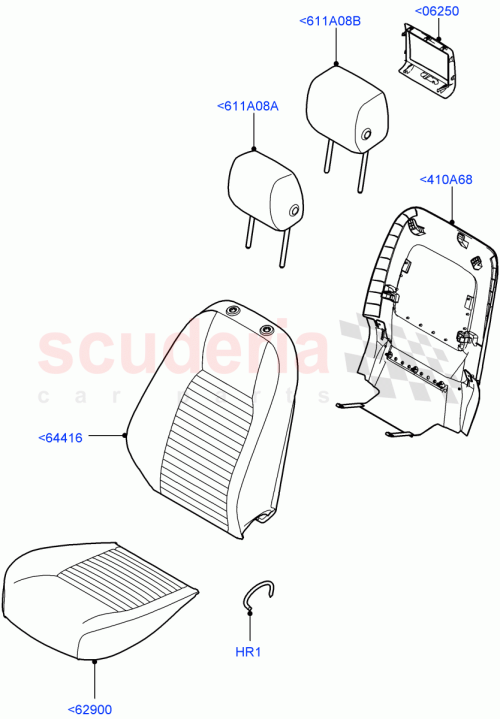 Part Diagram for Land Rover LR097311
