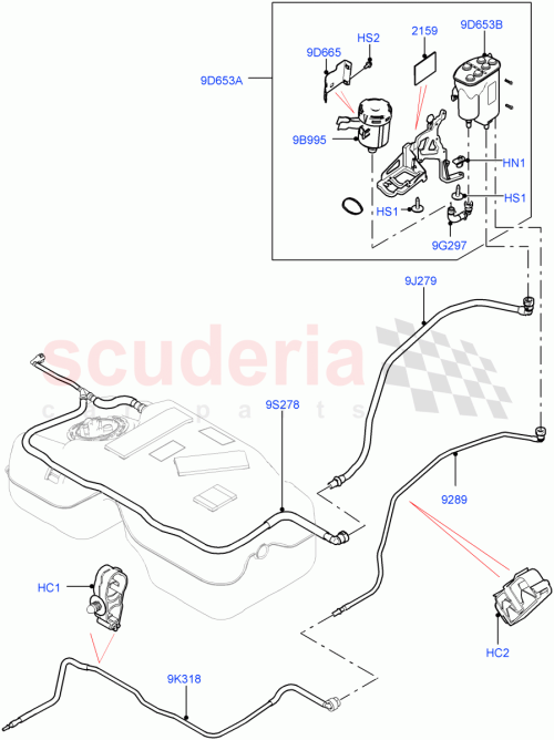 Part Diagram for Land Rover LR114730