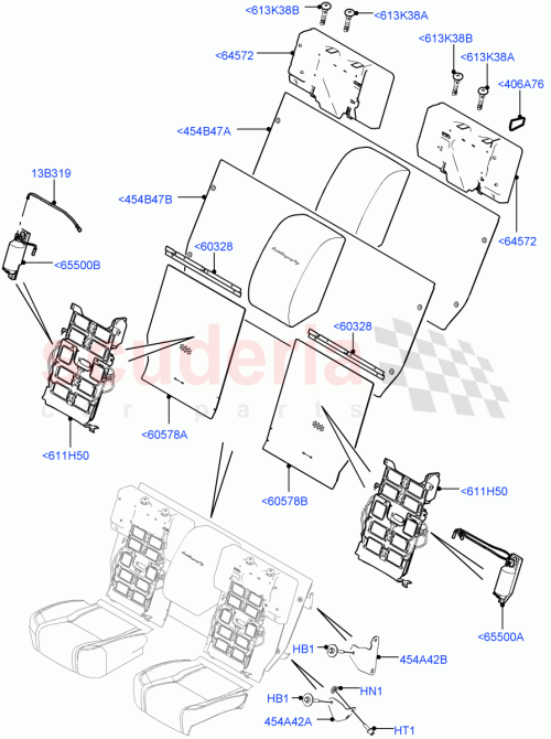 Part Diagram for Land Rover LR038204