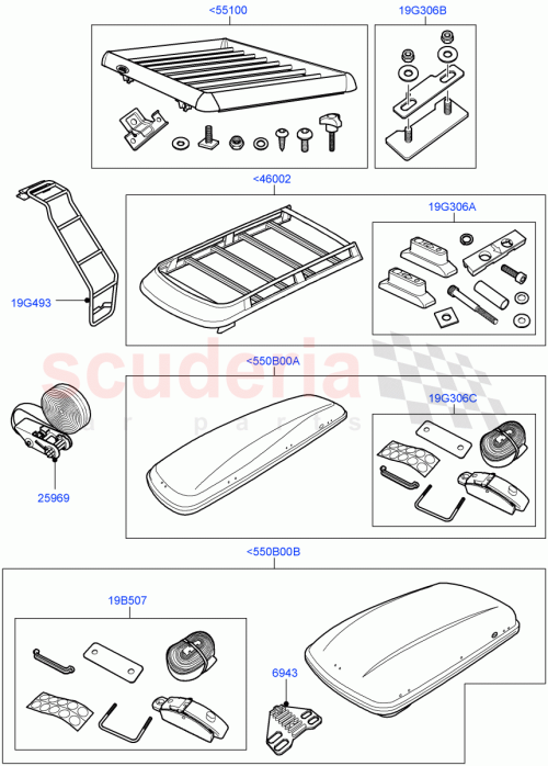 Part Diagram for Land Rover LR006848