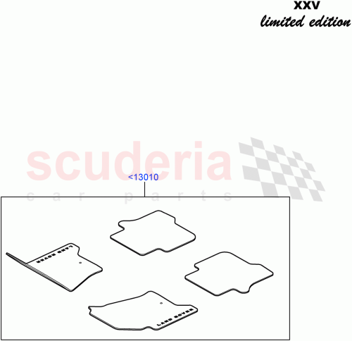 Part Diagram for Land Rover LR057585