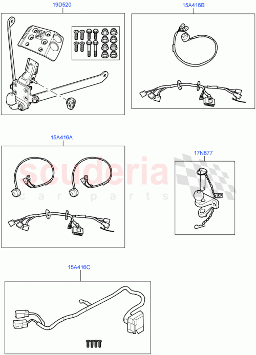 Part Diagram for Land Rover VPLST0070