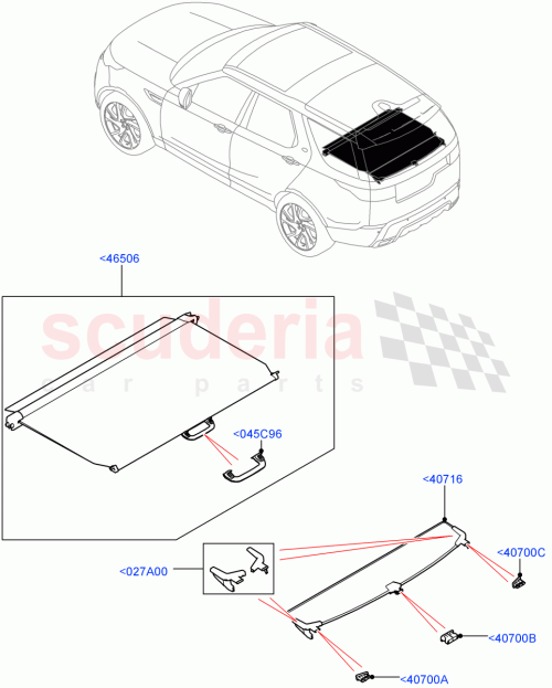 Part Diagram for Land Rover LR082304