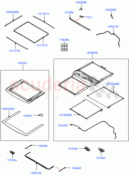 Part Diagram for Land Rover LR099003